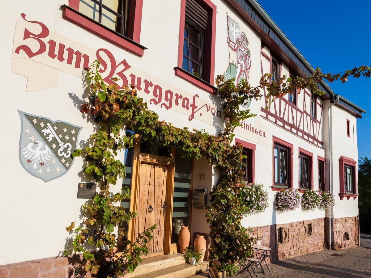 Hotel Zum Burggraf Neuleiningen Eksteriør billede